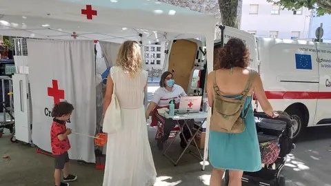 Punt de cribatge poblacional al Passeig Joan Brudieu de la Seu