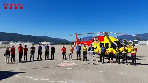 Helic&ograve;pter rescat Pirineu