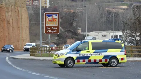 Mossos la Seu d'Urgell control