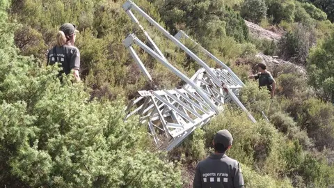 Denuncia elèctrica Senterada Agents Rurals
