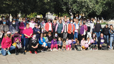 La Pobla caminada solid&agrave;ria