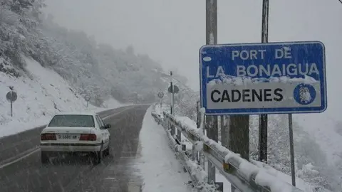 Port de la Bonaigua cadenes 2