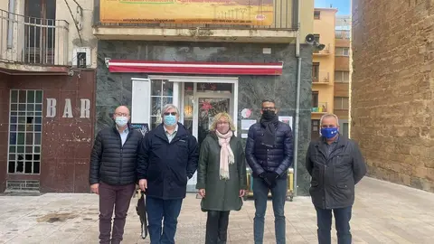 Visita del diputat Eugeni Villalb&iacute; al Pallars