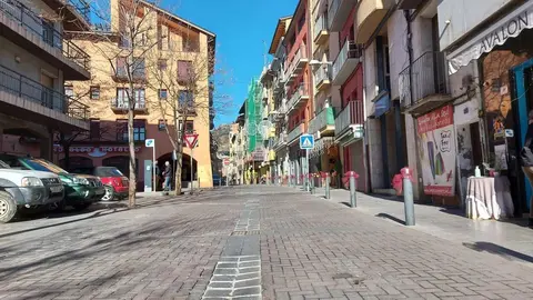Carrer Major la Seu Pavimentació consulta