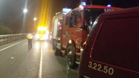 Accident a Peramola