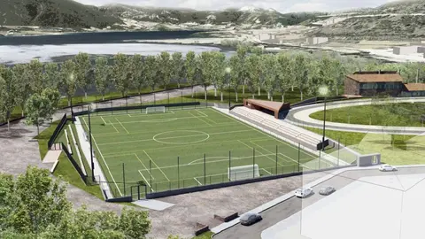 Camp de futbol la Pobla de Segur