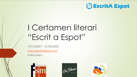 Escrit a Espot
