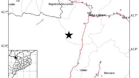 Sisme Val d'Aran 22 gener 2022