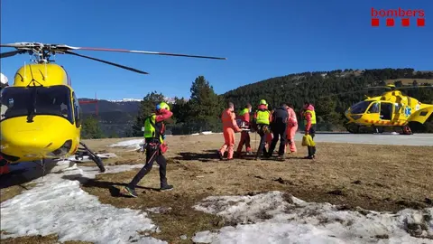 Menor accidentada a La Molina