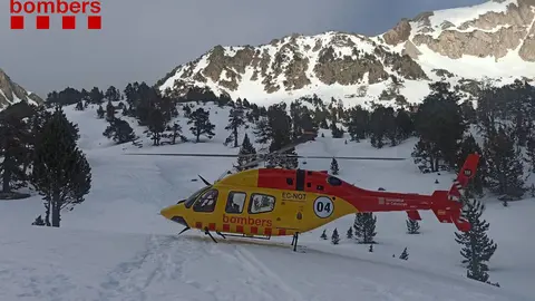 Rescat esquiador refugi Airoto