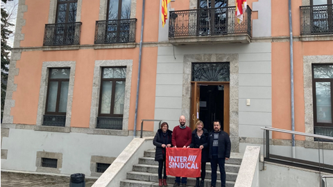 Intersindical al Consell Comarcal de la Cerdanya