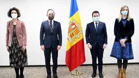 Visita M.Hble, President de la Generalitat de Catalunya Sr. Pere Aragon&egrave;s i Garcia.11-02-2022