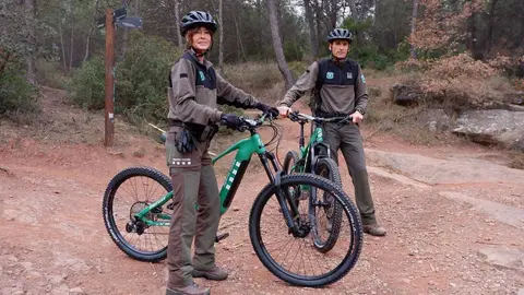 Patrulla amb bicicleta Agents Rurals