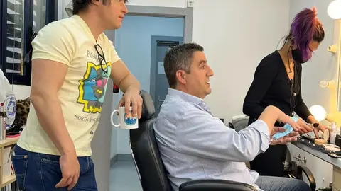 Albert Boronat amb Jordi Cruz