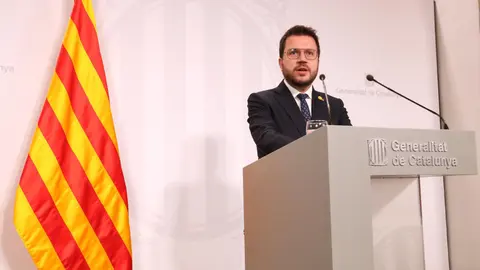 Pere Aragon&egrave;s aquest dimarts en roda de premsa