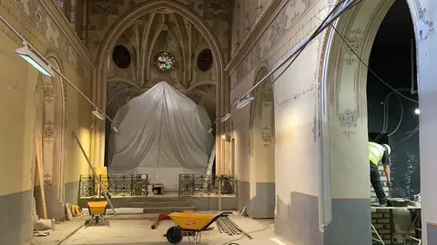Obres capella de la Pietat