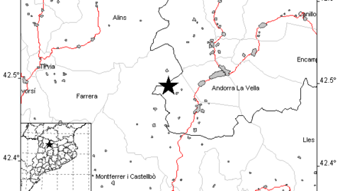 Terratr&egrave;mol entre Andorra i l'Alt Urgell 7 agost 2022