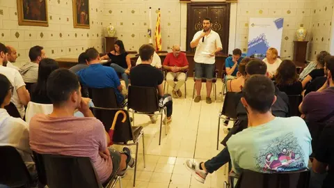 Espai Casetes reuni&oacute; ajuntament R&agrave;dio Seu