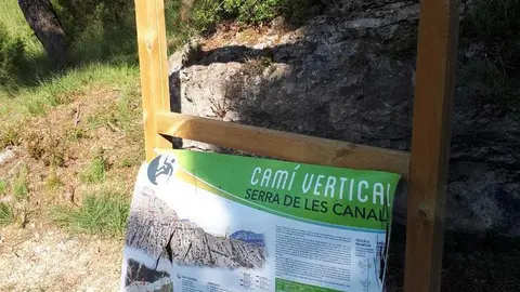 Plaf&oacute; tallat Serra de les Canals