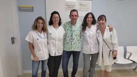 Equip Inferemeria la Seu h&agrave;bits saludables escoles