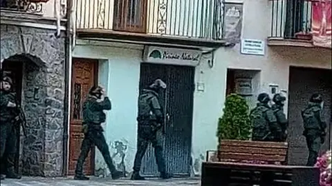 Pont de Suert desplegament Guardia Civil 2