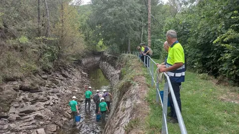 Rescaten truites a Soss&iacute;s