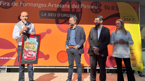 Pep Palau premi amic del formatge 2