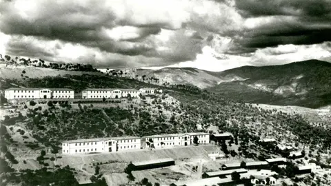 Campament militar de Mascarell a la Pobla de Segur