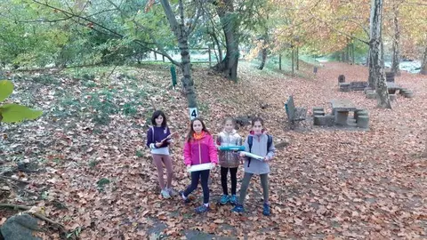 Alumnes al Parc del Valira 1