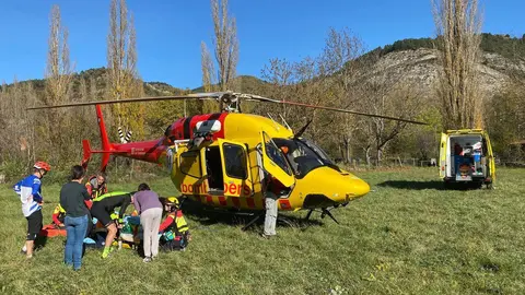 Ciclista pont de Suert bombers
