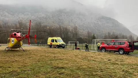 Rescat Barruera helic&ograve;pter