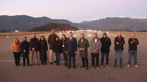 Il&middot;luminaci&oacute; vols nocturs aeroport la Seu Albert Lijarcio