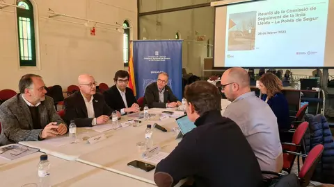 Tren de la Pobla Comissi&oacute; de Seguiment