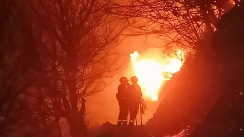 Pompiers foc Canejan