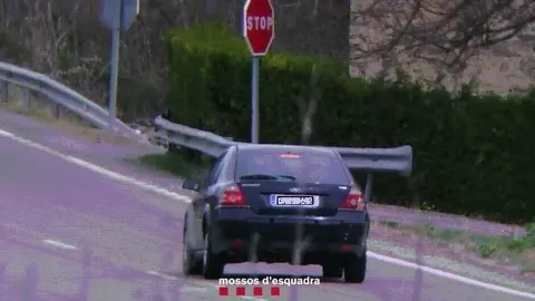 Cotxe a 185 Km hora a Castell de Mur