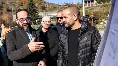 Baldo Farr&eacute; amb conseller Territori 2