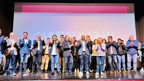 Unitat d'Aran eleccions municipals 28M acte presentaci&oacute;