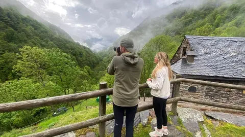 Influencers francesos visiten Pirineu 1