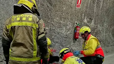 Simulacre T&uacute;nel del Cad&iacute; 