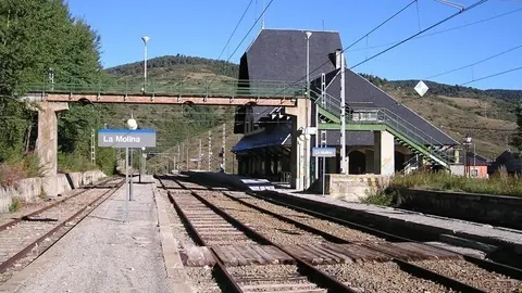 Estaci&oacute; tren la Molina 2