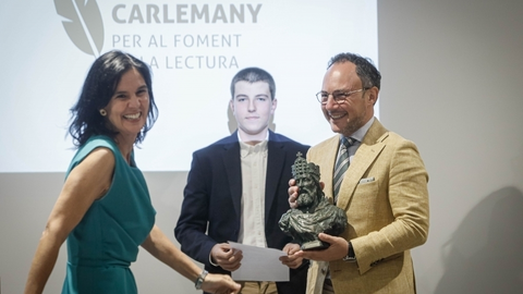 Laura Casanovas Borrell PREMI CARLEMANY lliurament