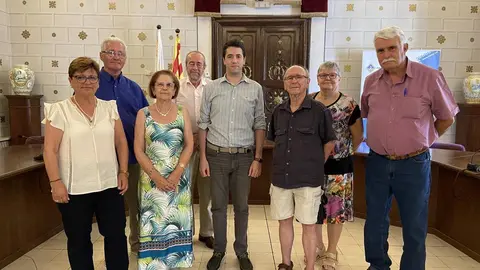 Reuni&oacute; alcalde de la Seu amb junta directiva Esplai Gent Gran