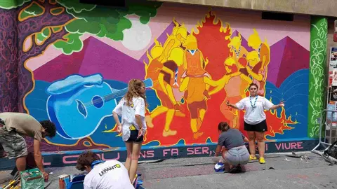 CAU mural