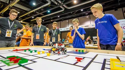 Rob&ograve;tica campionat mundial la seu
