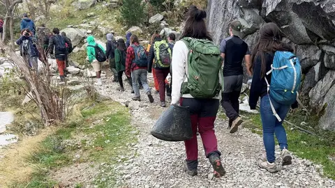 Presa de Cavallers neteja 1