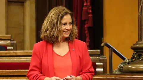 S&iacute;lvia Romero al Parlament de Catalunya PSC