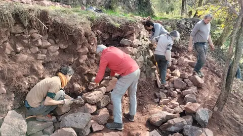 Pedra seca curs Museu de Camins 2