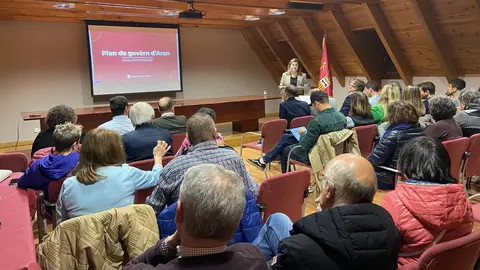 Conselh Generau presentacion deth Plan de Gov&egrave;rn