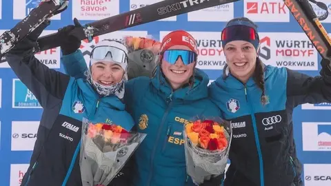 Laia Sell&eacute;s campiona sub 18 esqu&iacute; de muntanya 2