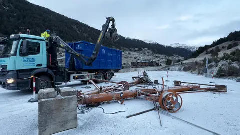 Retirada telesqu&iacute; Vall d'Incles